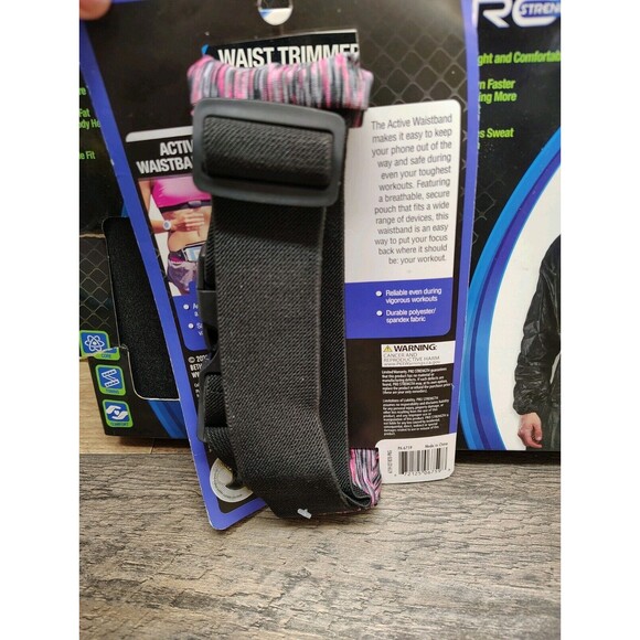 New ProStrength Workout Gear Sauna Suit Resistant Band Waist Trimmer &Wa… - Picture 6 of 6
